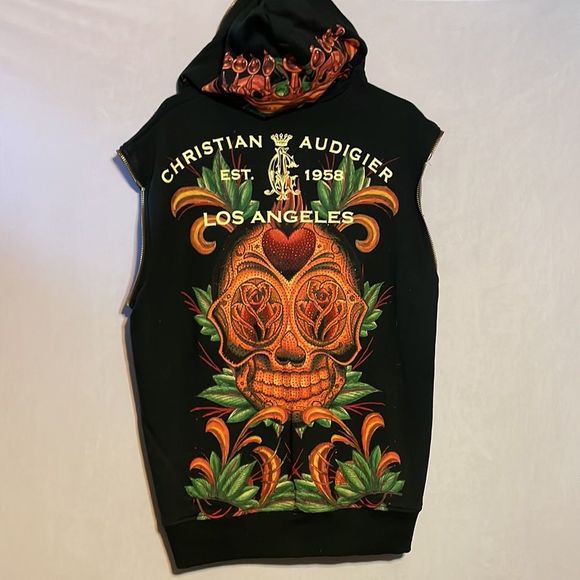 Christian Audigier hooded vest - Picture 3 of 3